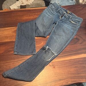 Lucky Brand Blue Straight Leg Jeans cate